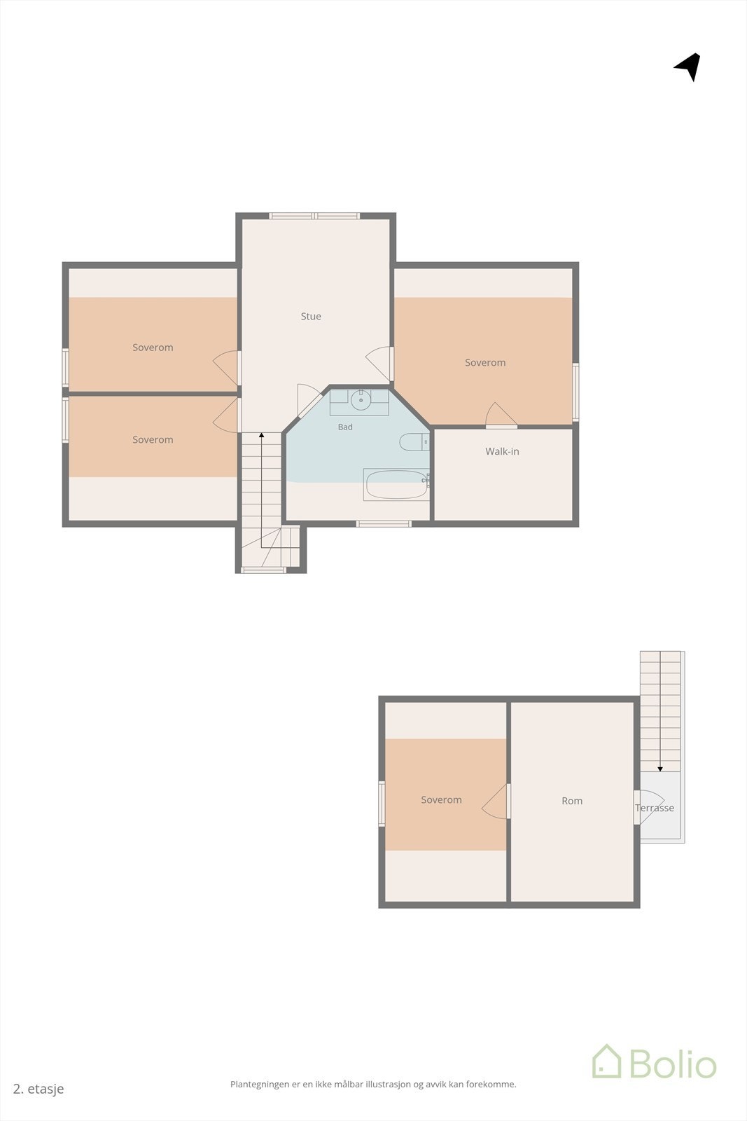 Plantegning Galleribilde