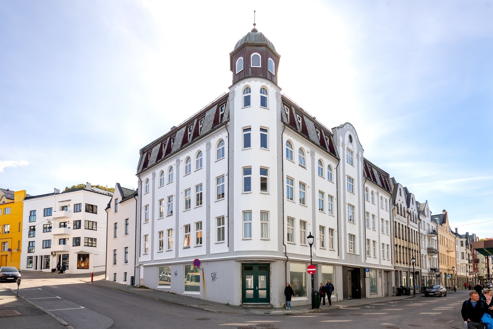 Sameiet har en felles uteplass i bakgården. Galleribilde