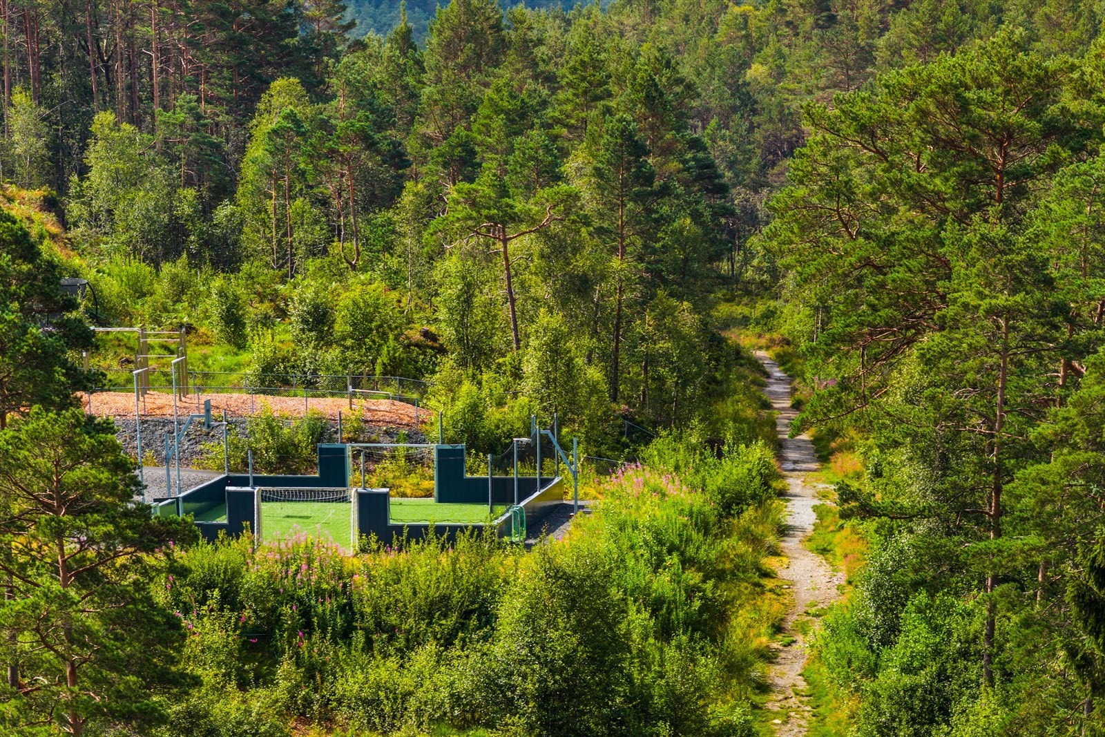 På Gåsakilen har man også umiddelbar nærhet til flere fine turområder. Galleribilde