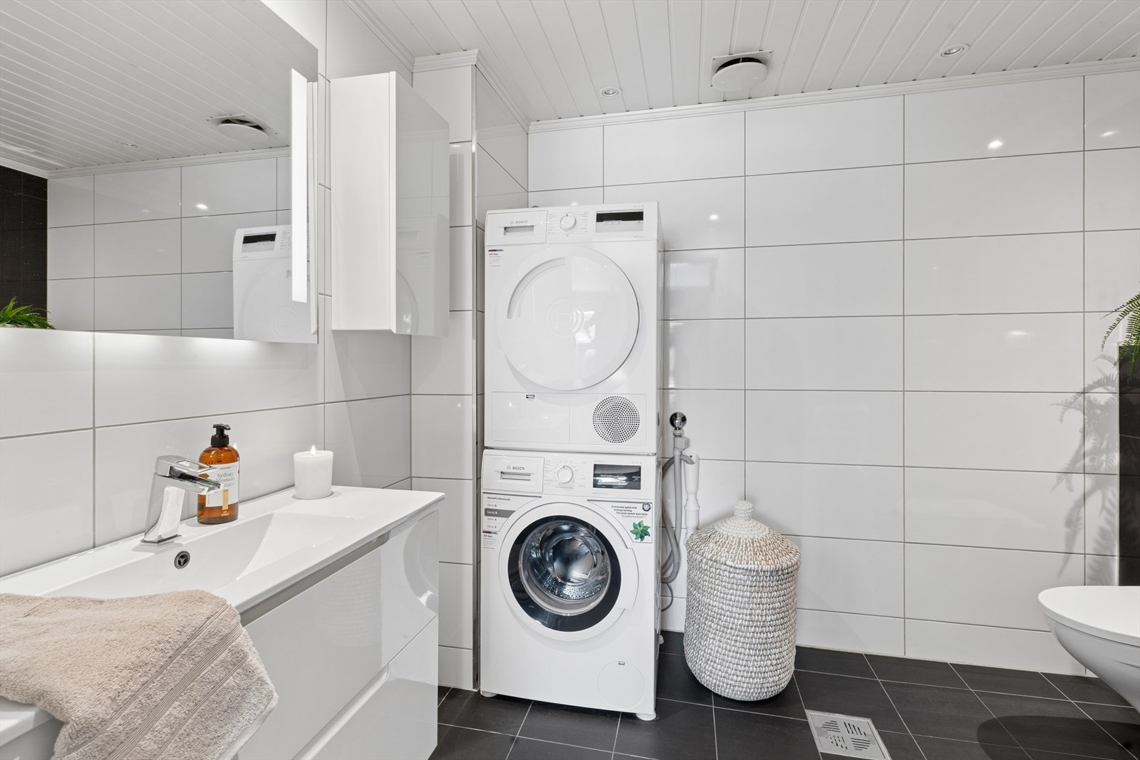 Badet er ifølge eier pusset opp i 2013. Galleribilde