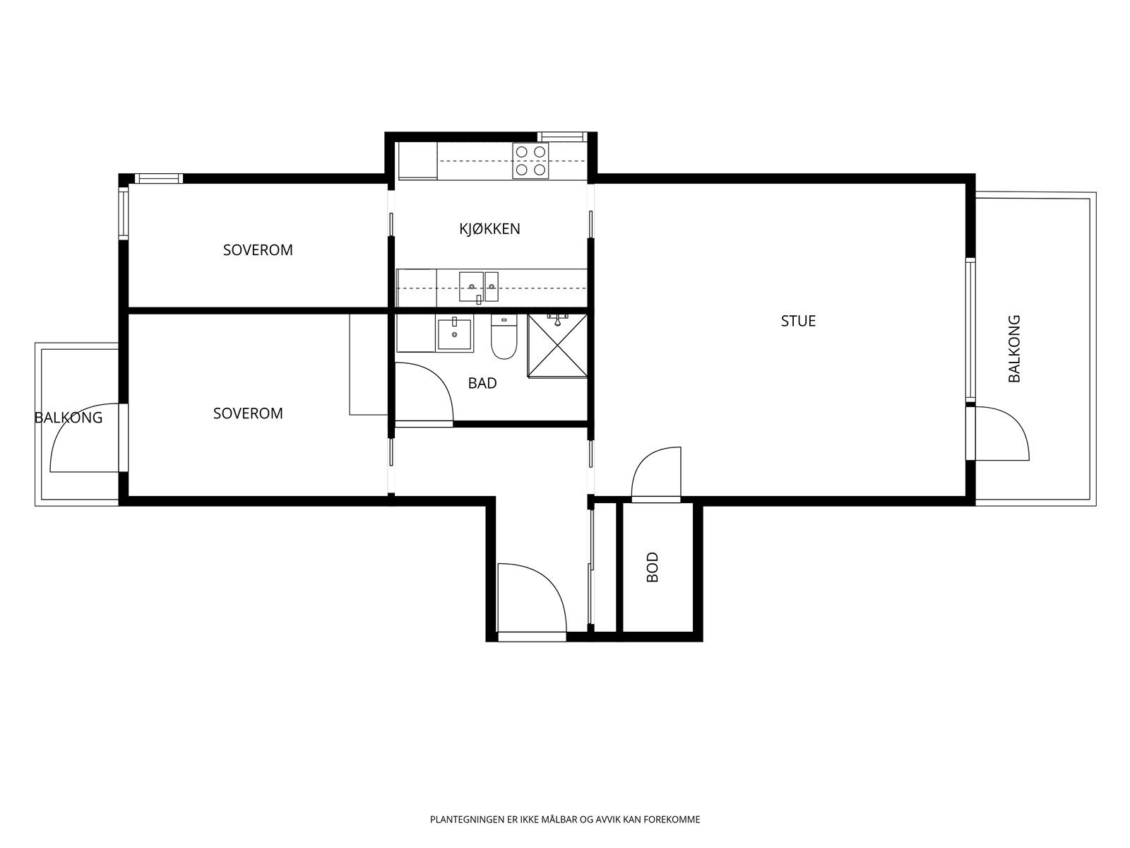 Plantegning Galleribilde