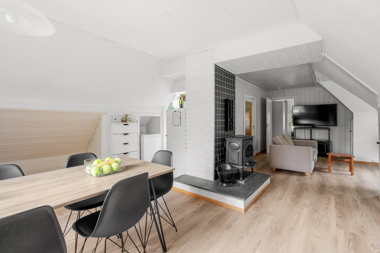 Utleiedelen har nyere standard og har en praktisk og effektiv planløsning. Galleribilde