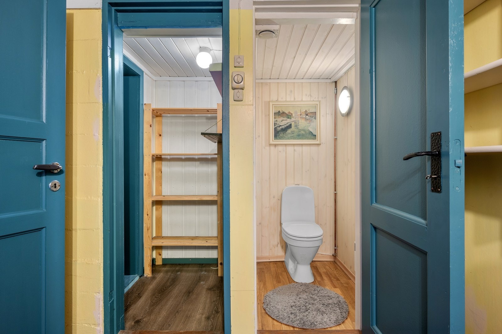 Toalettet i kjelleren. Galleribilde