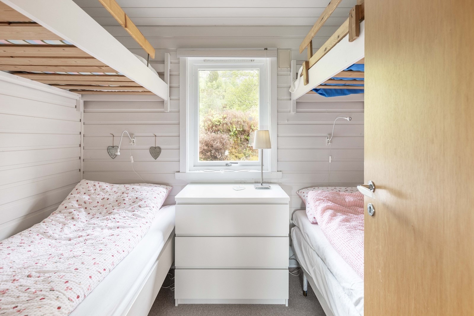 Dette rommet egner seg godt som barnerom, gjesterom eller rom med flere køyesenger. Galleribilde
