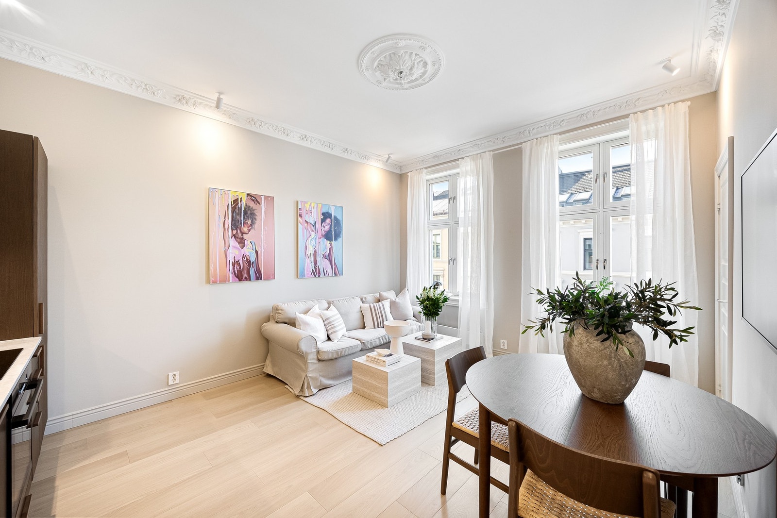 Godt lysinnslipp. Galleribilde