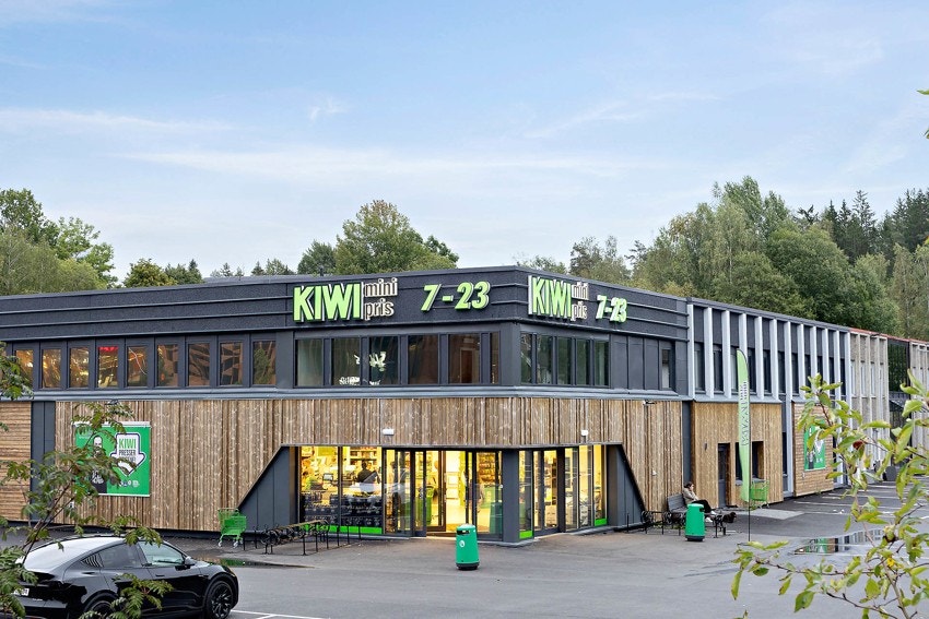 Kiwi er en av flere dagligvarebutikker i nærområdet. Galleribilde