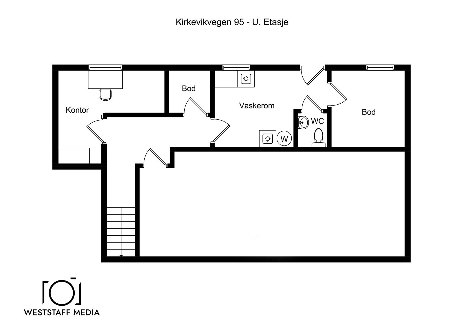 - Plantegning kjeller - Galleribilde