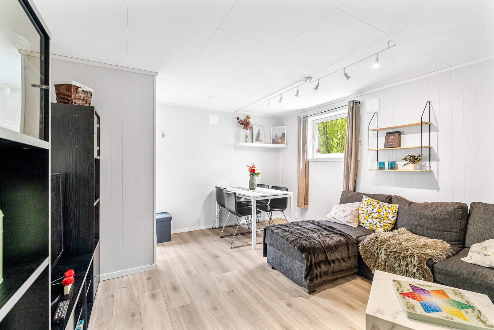 Innredet stue (Ikke byggemeldt Bodø kommune) Galleribilde