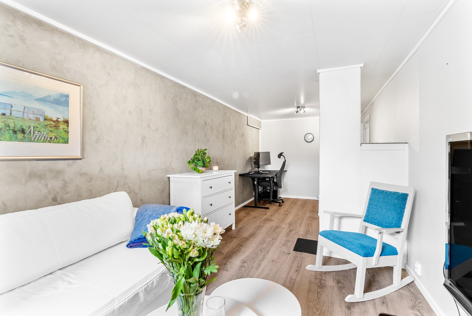 Innredet kjellerstue (Ikke byggemeldt Bodø kommune) Galleribilde