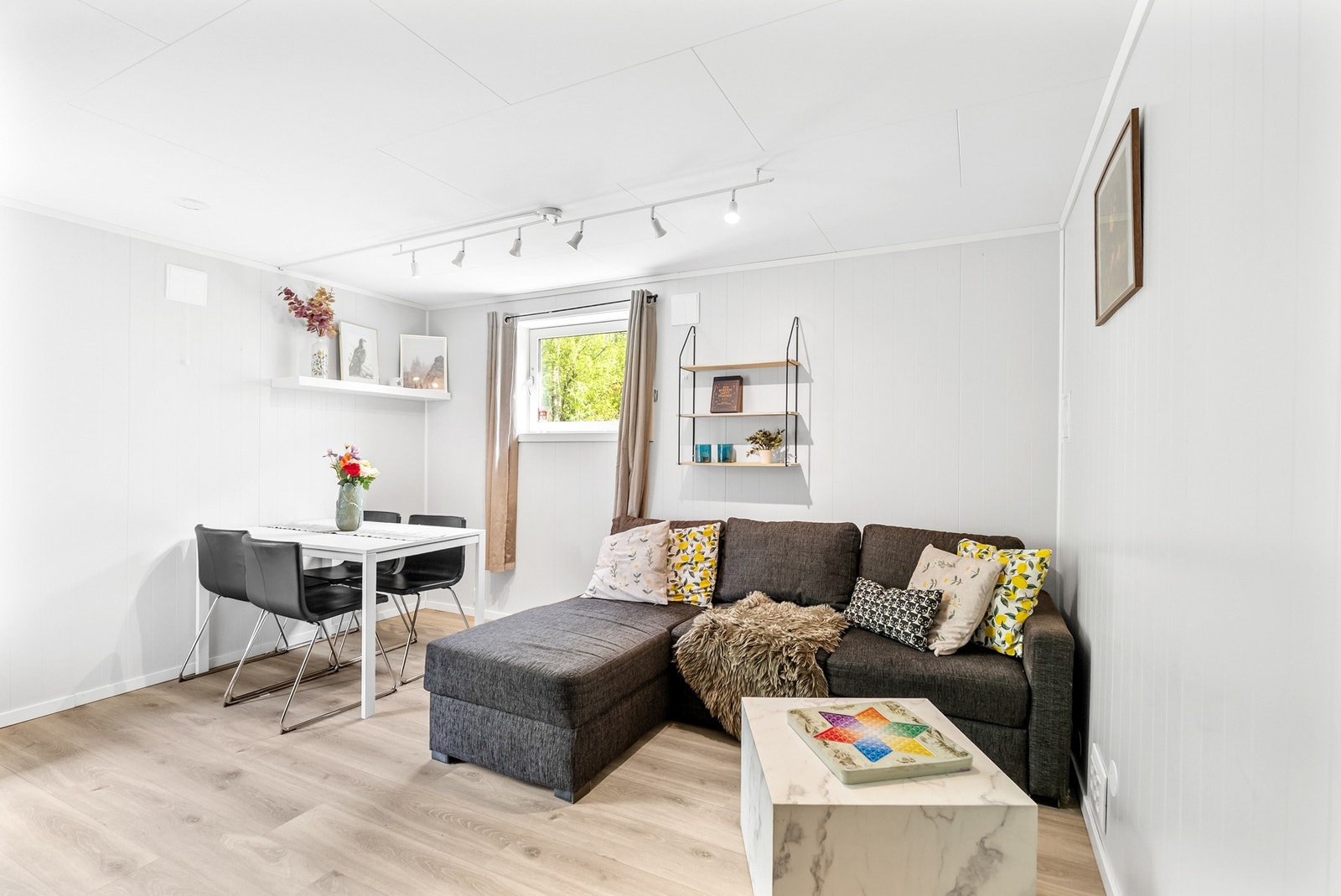 Innredet stue (Ikke byggemeldt Bodø kommune) Galleribilde