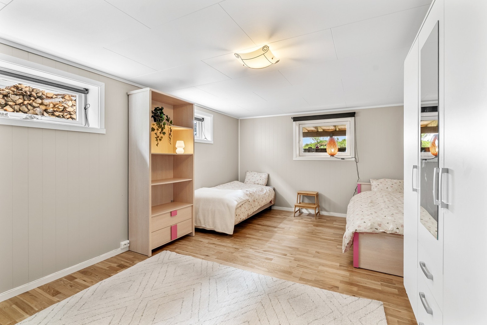 Innredet rom benyttes som soverom (Ikke byggemeldt Bodø kommune) Galleribilde