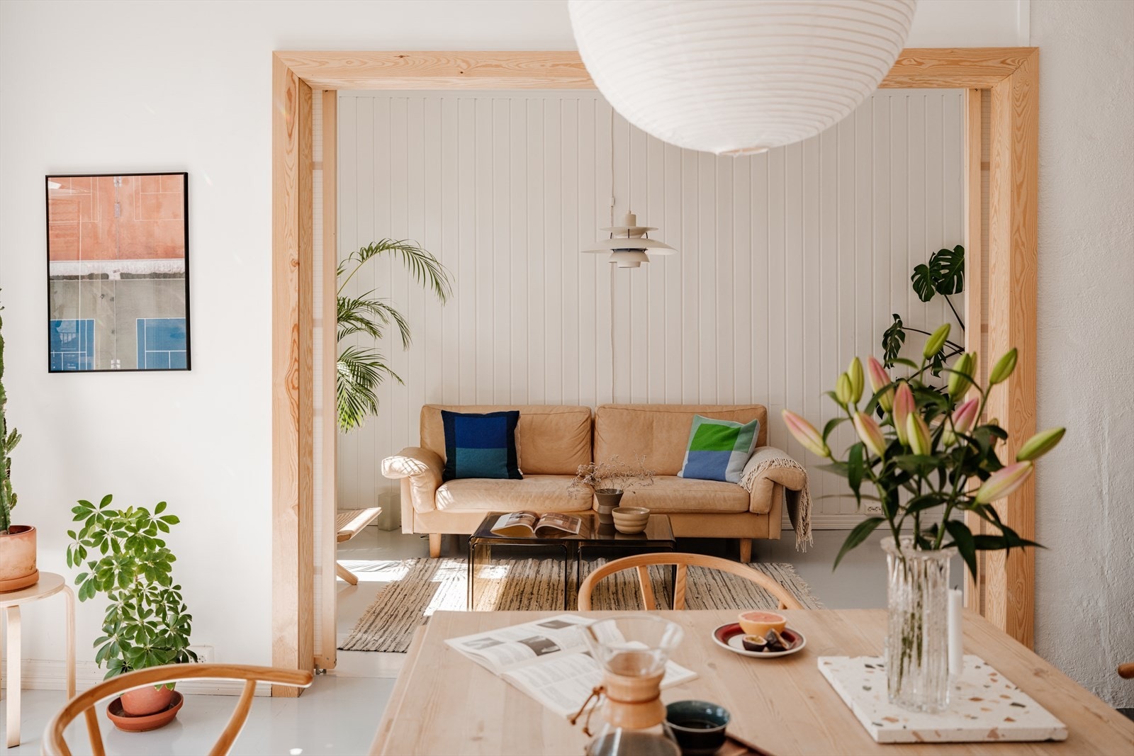 Originale og kreative detaljer gir boligen særpreg - et hjem som kombinerer funksjonalitet og design Galleribilde