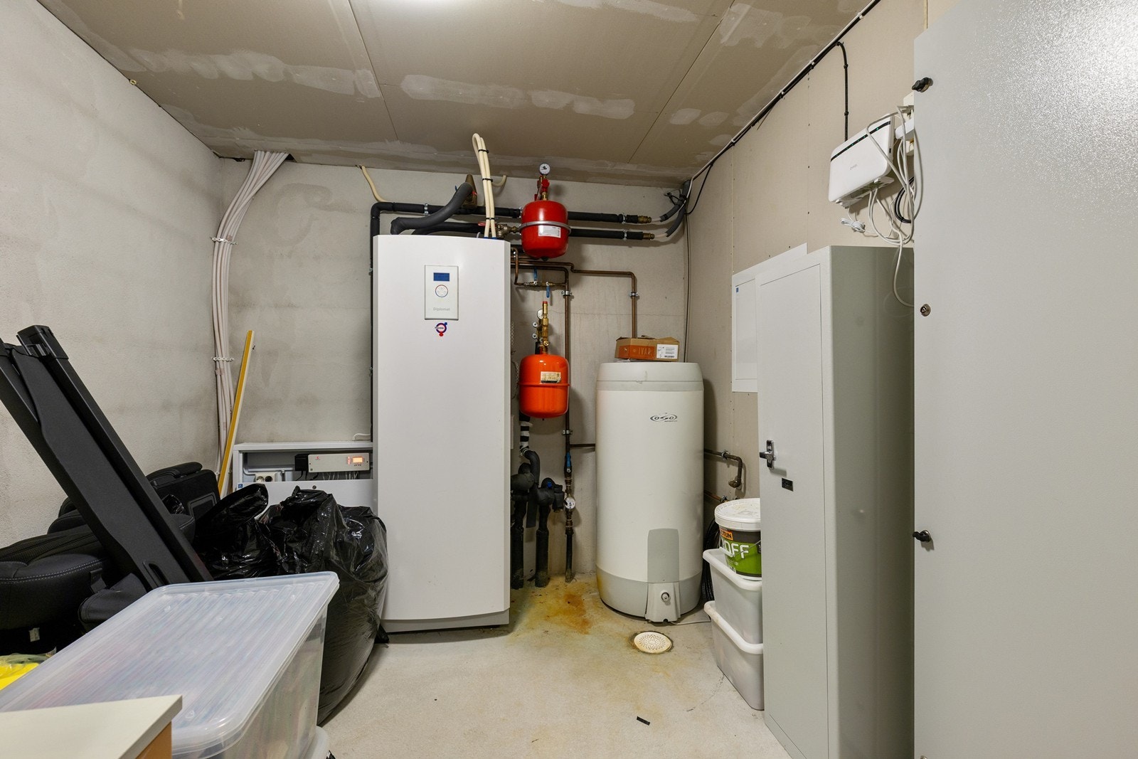Teknisk rom - boligen er utstyrt med bl.a. vannbåren varme og balansert ventilasjon Galleribilde