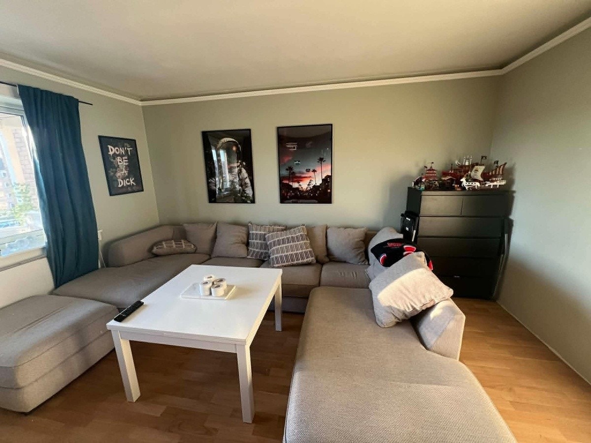 Stor Sofa med plass til gjester Galleribilde