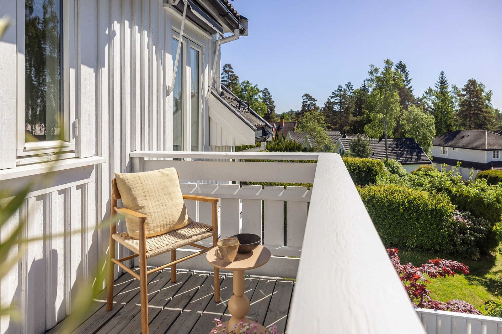 Sørvendt balkong på ca. 4m². Galleribilde