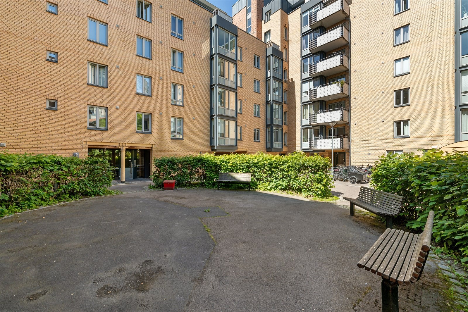Indre gård Galleribilde