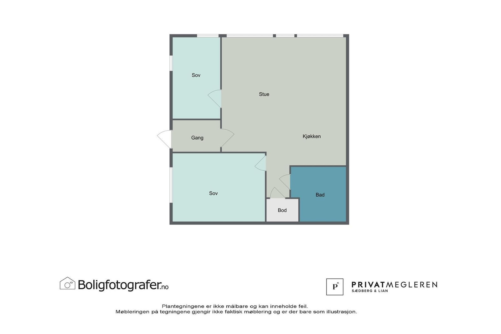 - Plantegning (ikke målbart) - Galleribilde