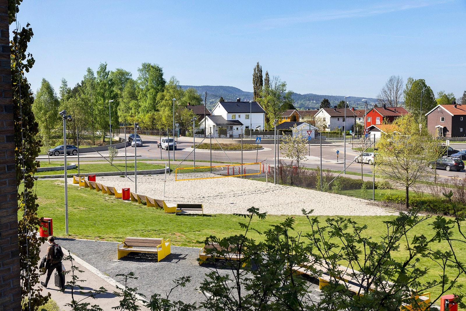 Stovner har mye å by på - disc-golf, klatrepark, golfbane, sandvolleyball og idrettsbaner Galleribilde