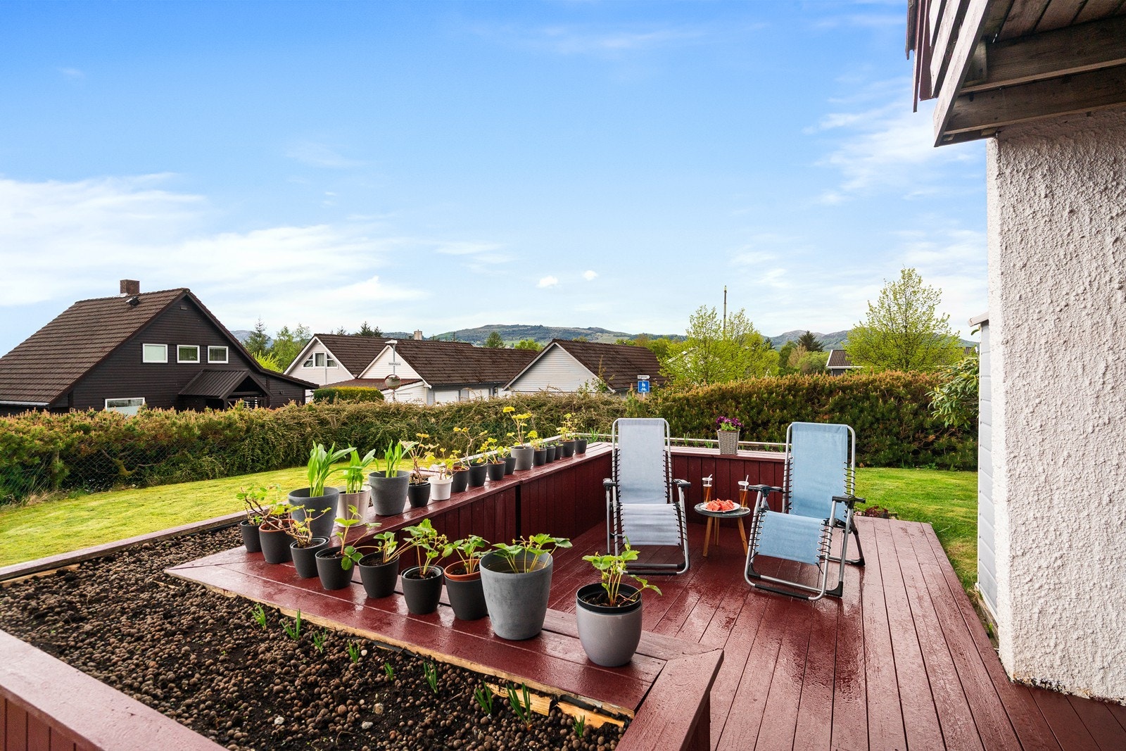 Hovedsoverommet har utgang til terrasse. Galleribilde