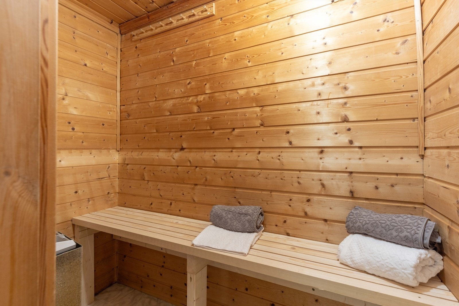 Etter en deilig treningsøkt er det ingenting som gjør bedre enn en stund i badstuen. Galleribilde