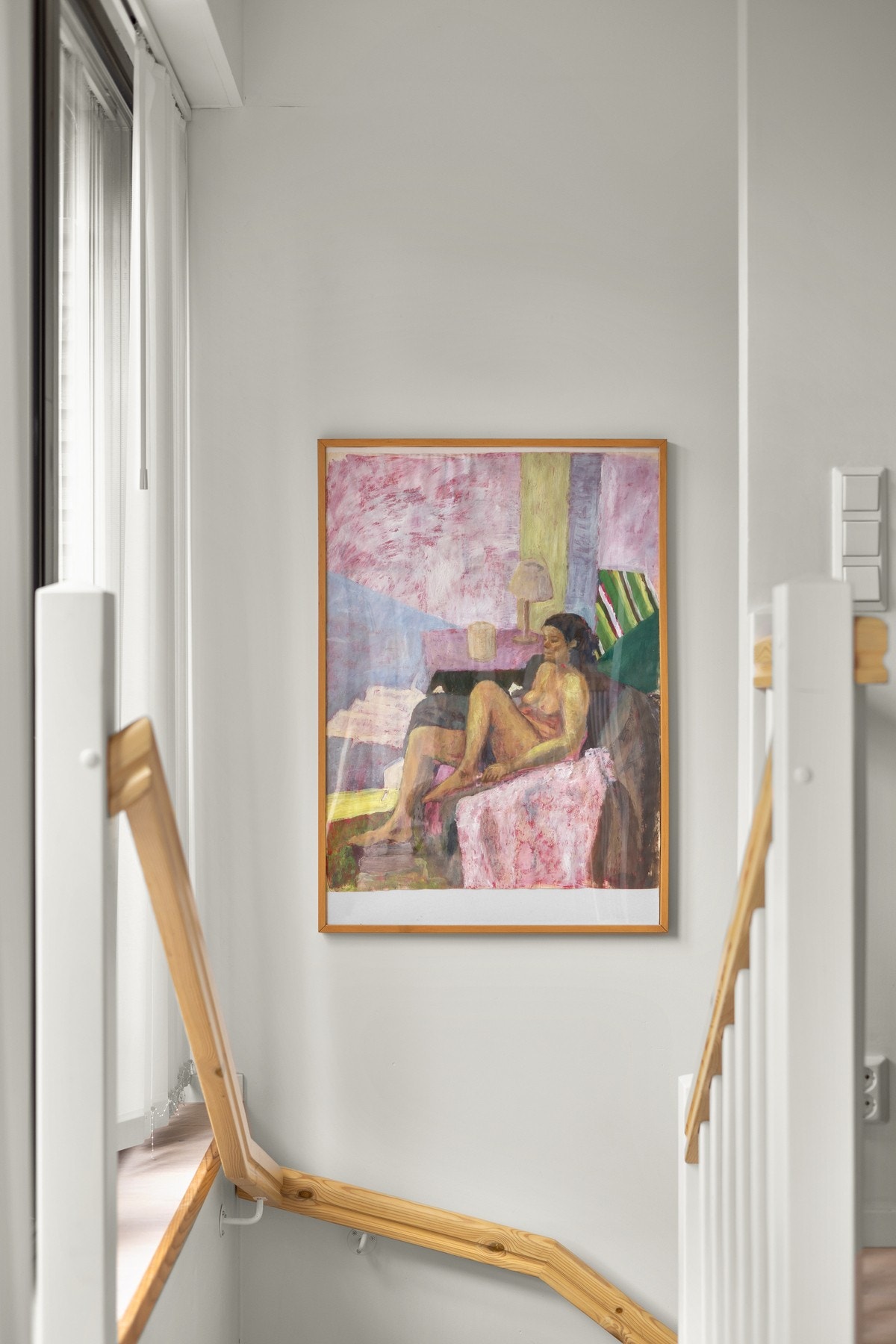 Vi tar turen ned til underetasjen. Galleribilde