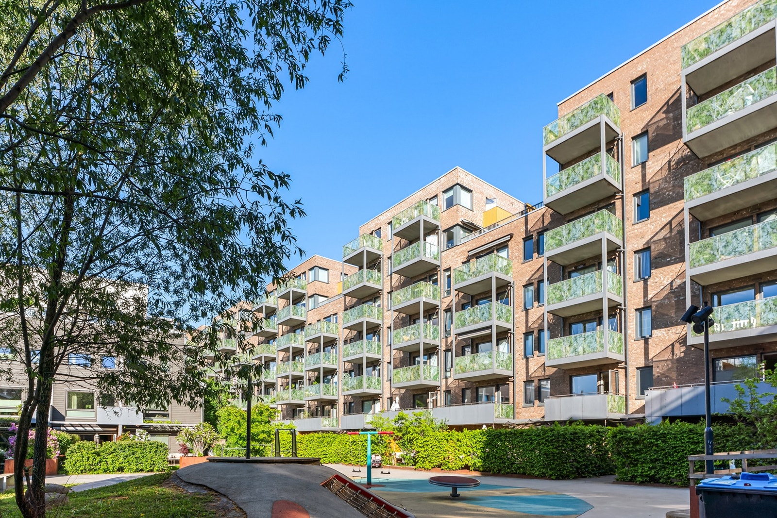 Området er hovedsakelig bestående av nybygg i påkostede og rolige omgivelser. Galleribilde