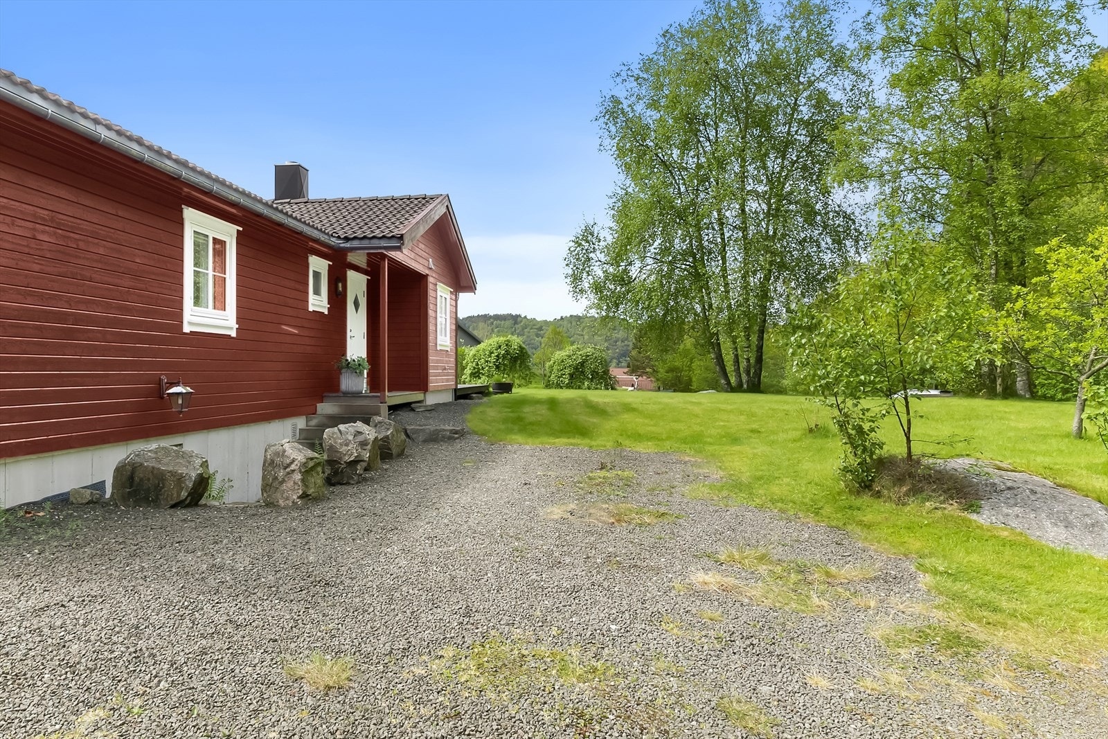 Tomtestørrelse ved fritidsboligen: 1 026 kvm Galleribilde
