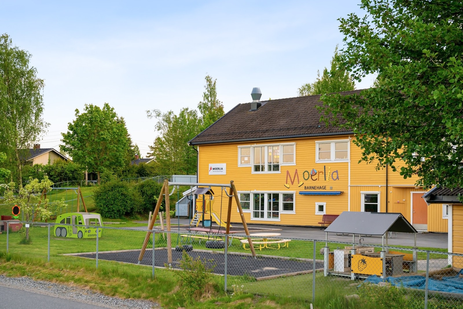 Moerlia Barnehage ligger rett ved Galleribilde