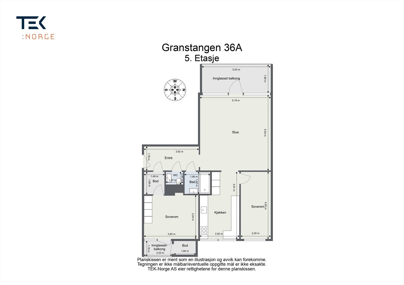 Plantegning. Galleribilde