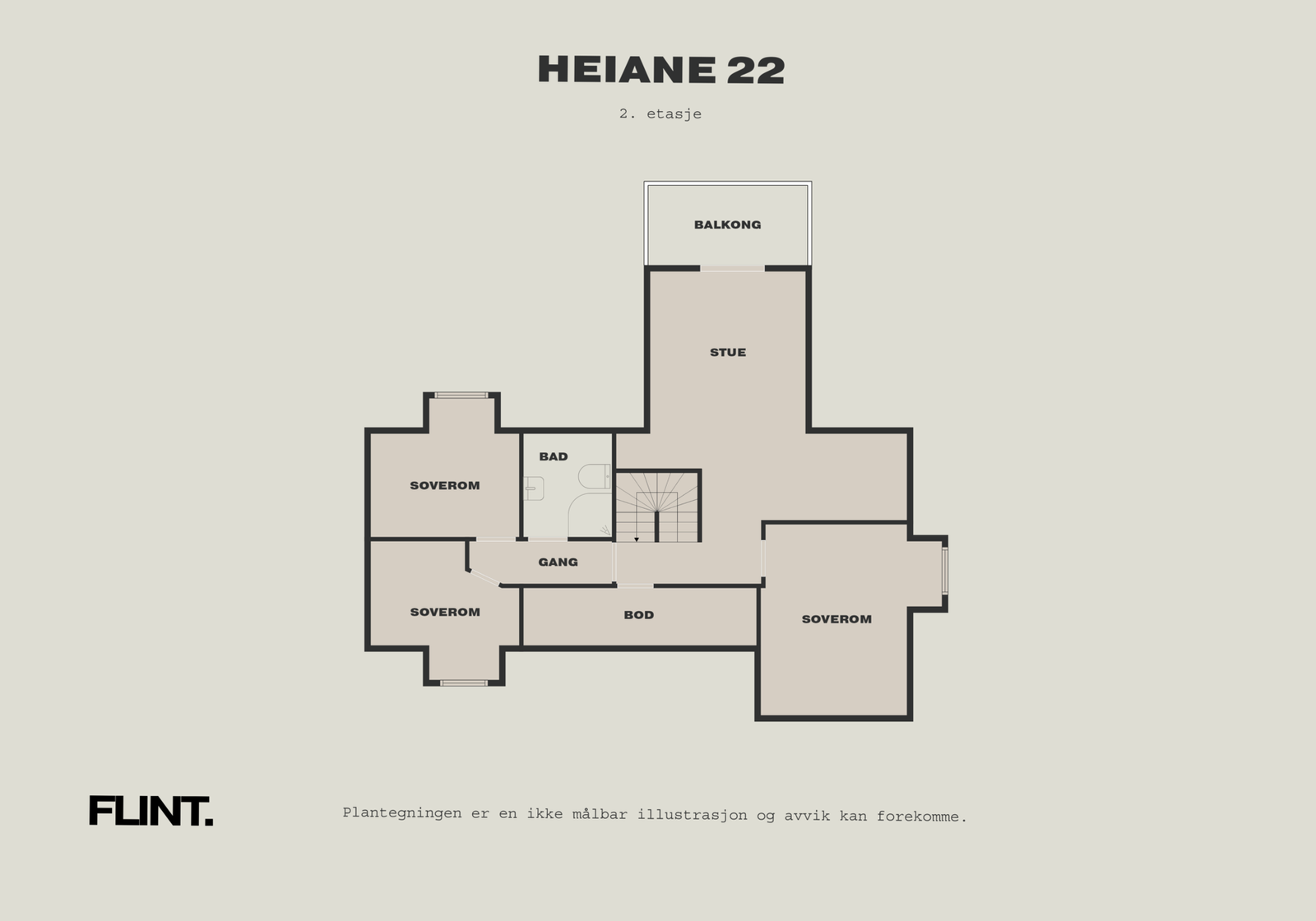 Plantegning 2.etasje. Galleribilde