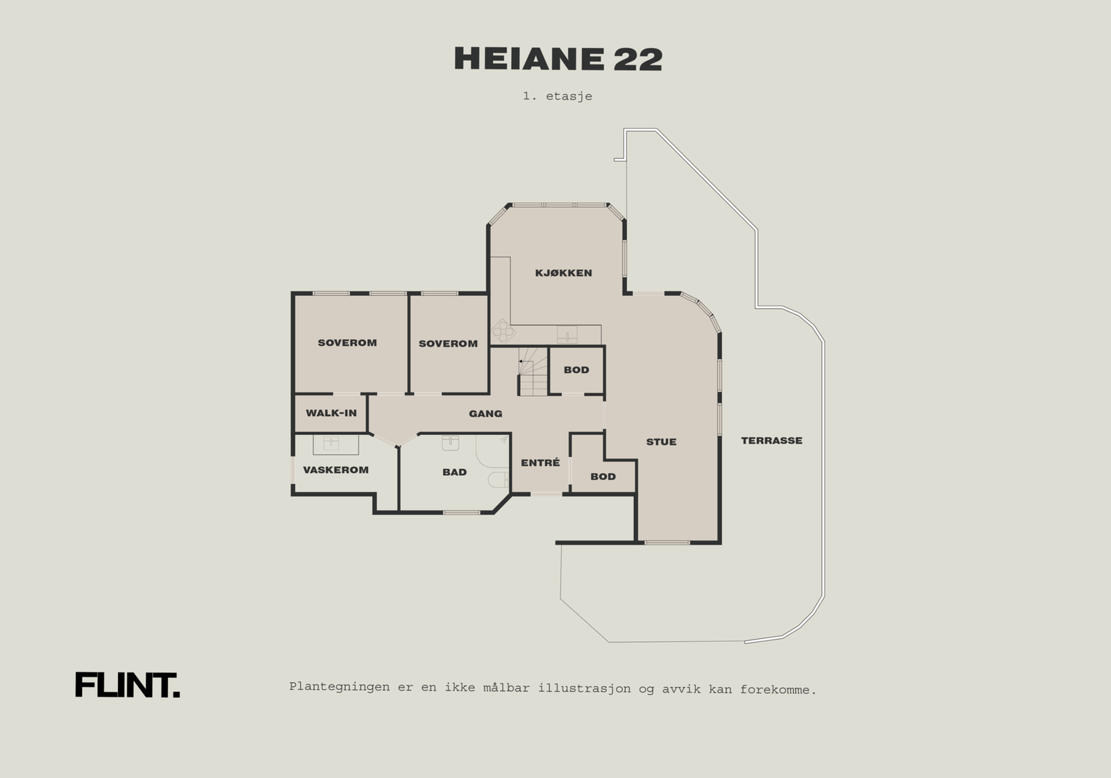 Plantegning 1.etasje. Galleribilde