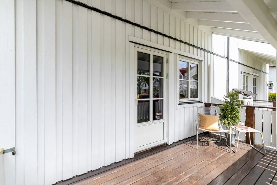 Terrasse med muligheter for sittegruppe Galleribilde