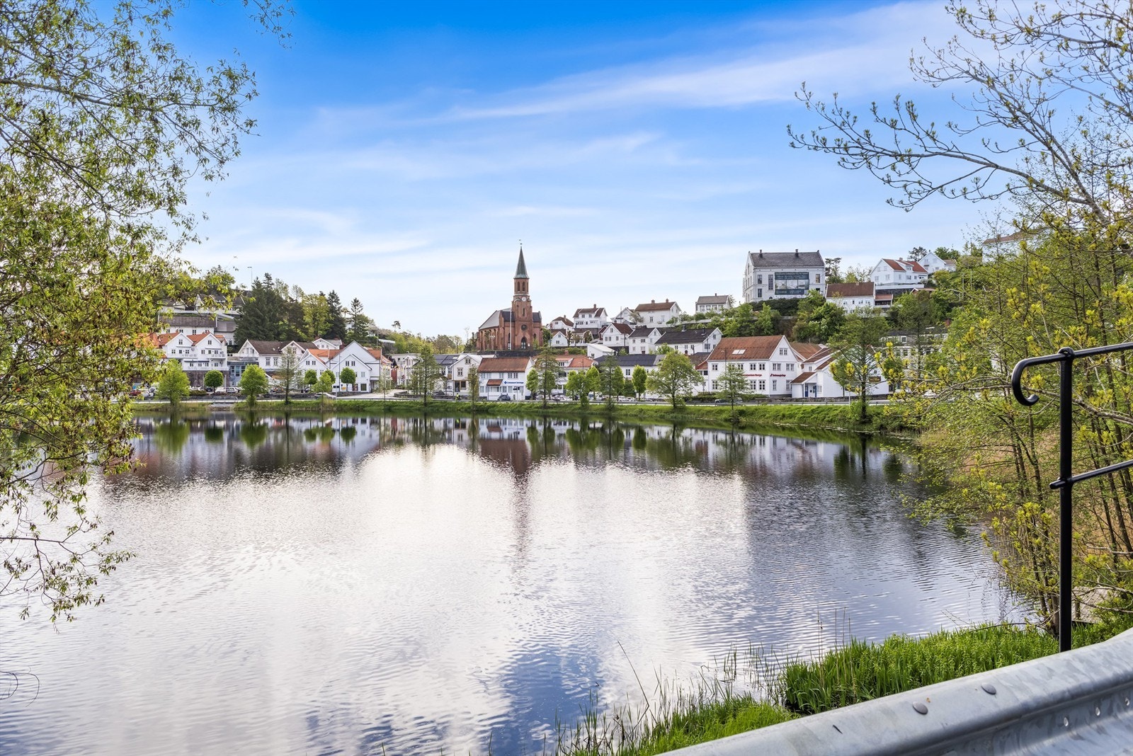 Idyllisk utsikt Galleribilde