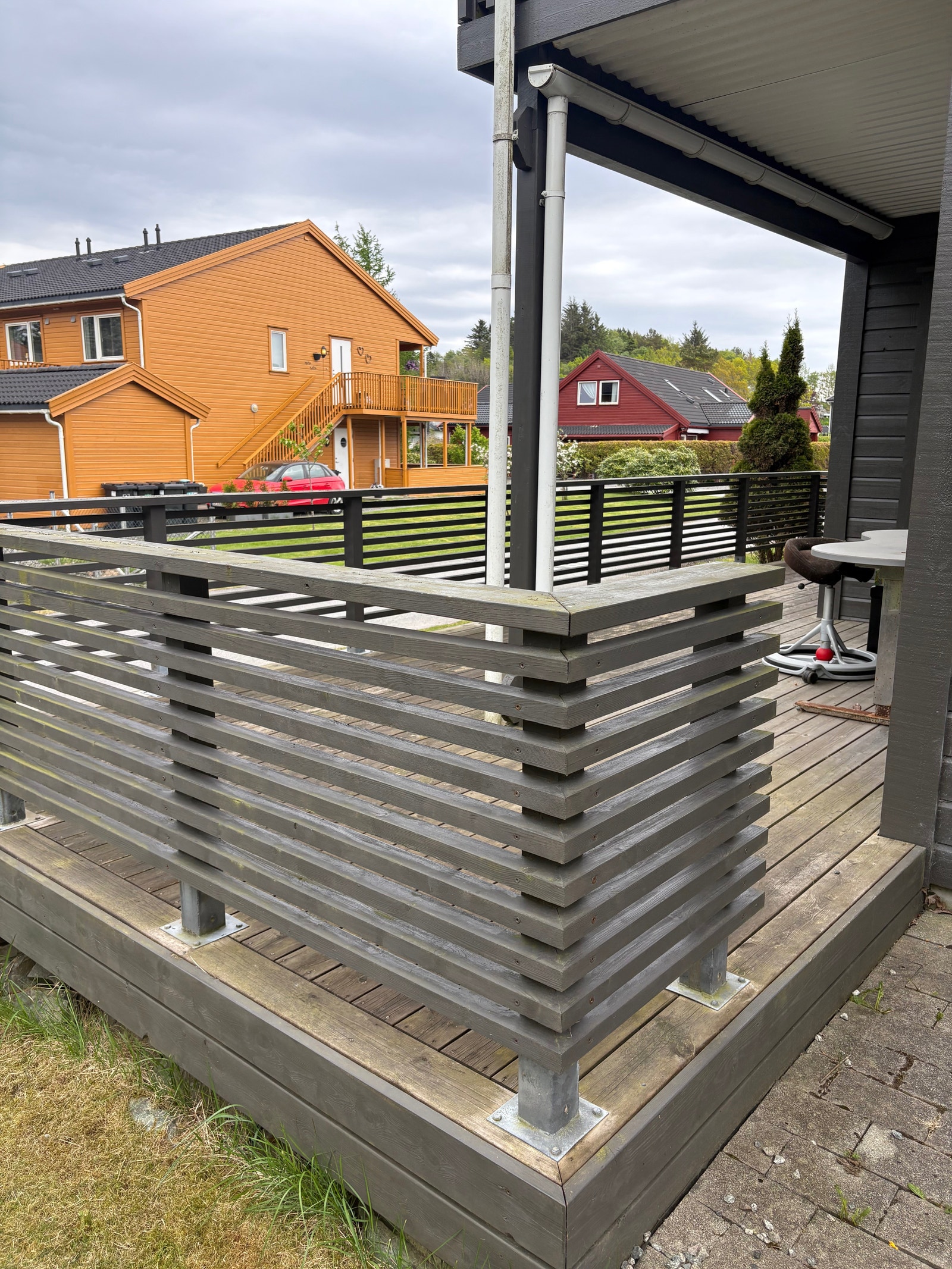 Terrasse på fremsiden Galleribilde