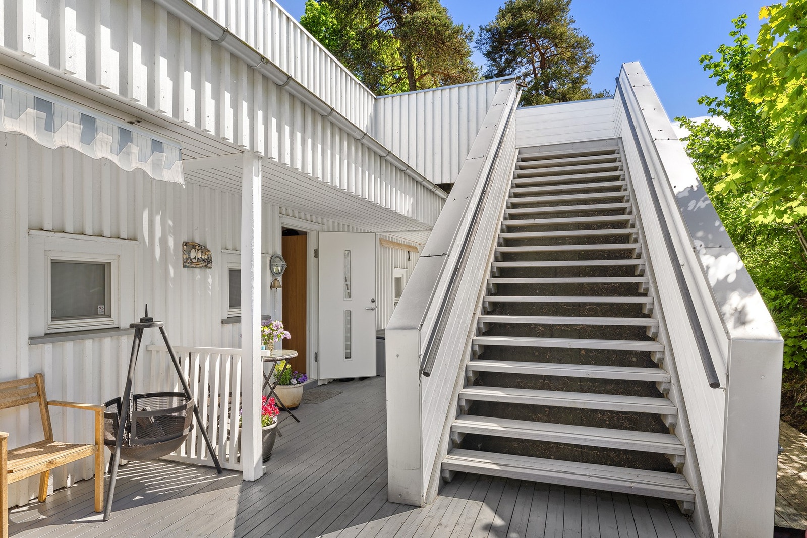 Adkomst til felles takterrasse. Galleribilde