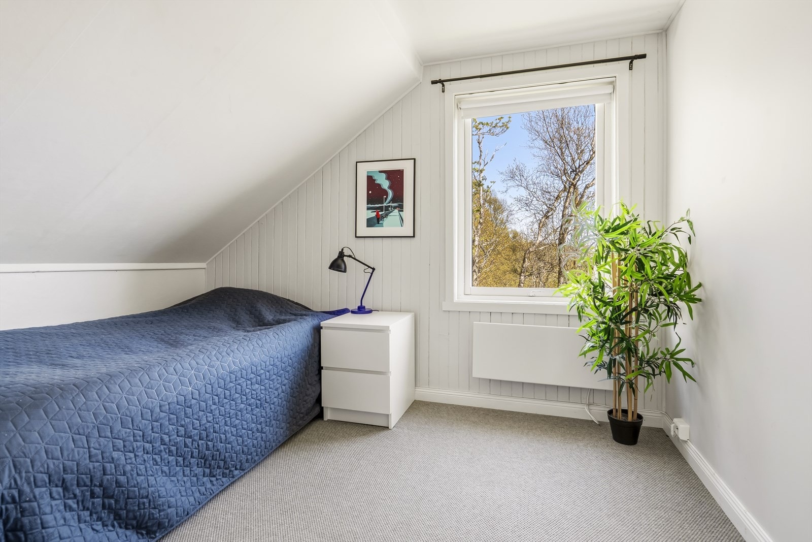 De øvrige soverommene egner seg godt til gjesterom, barnerom eller kontor. Galleribilde