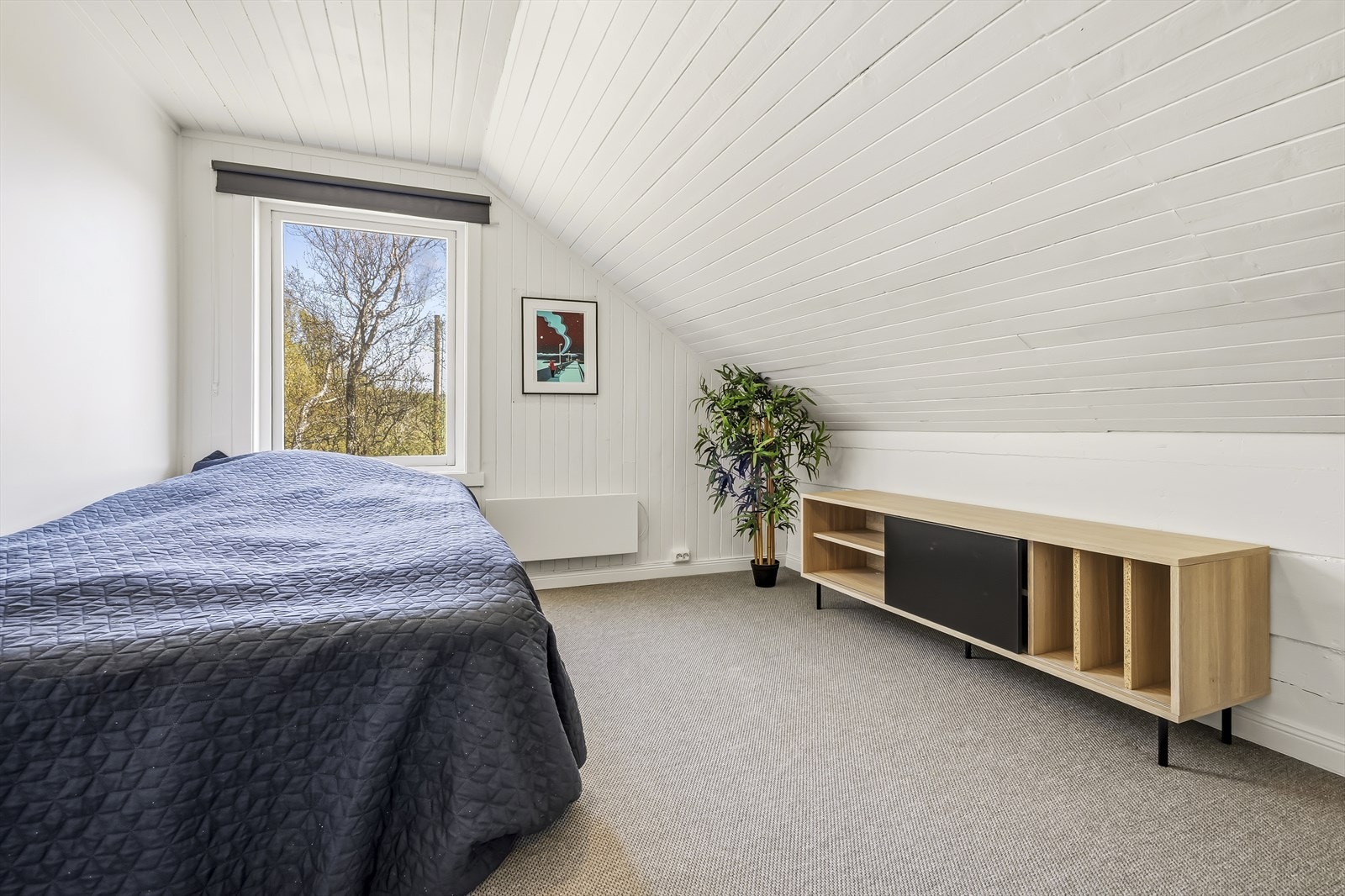 De øvrige soverommene egner seg godt til gjesterom, barnerom eller kontor. Galleribilde