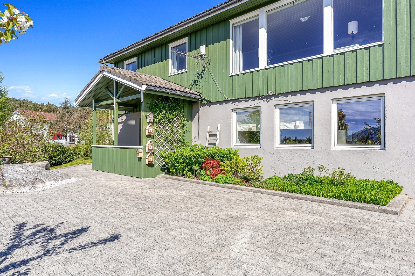 Tomten fremstår velholdt Galleribilde