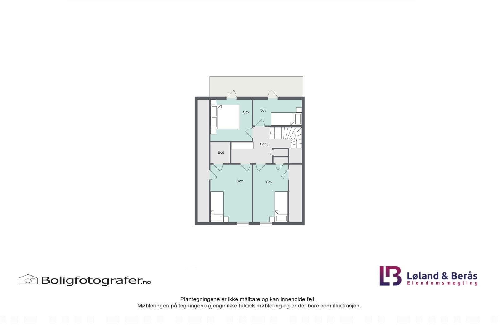 Plantegning 2. etasje Galleribilde