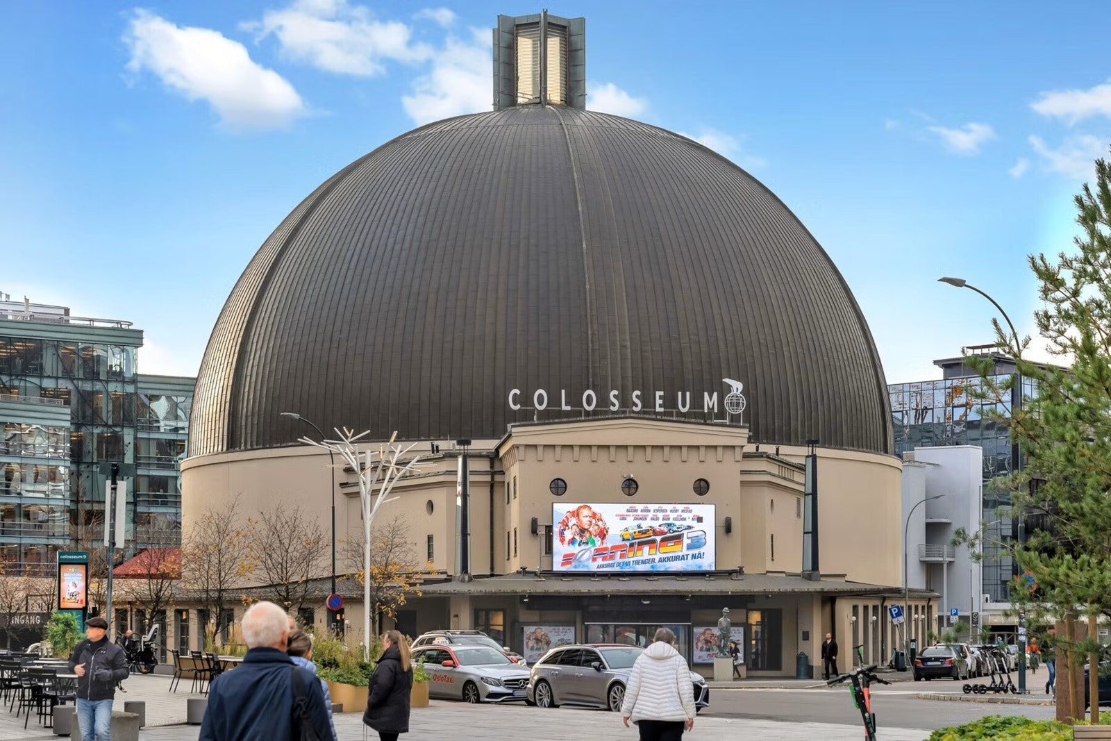 Colosseum kino innen kort avstand. Galleribilde
