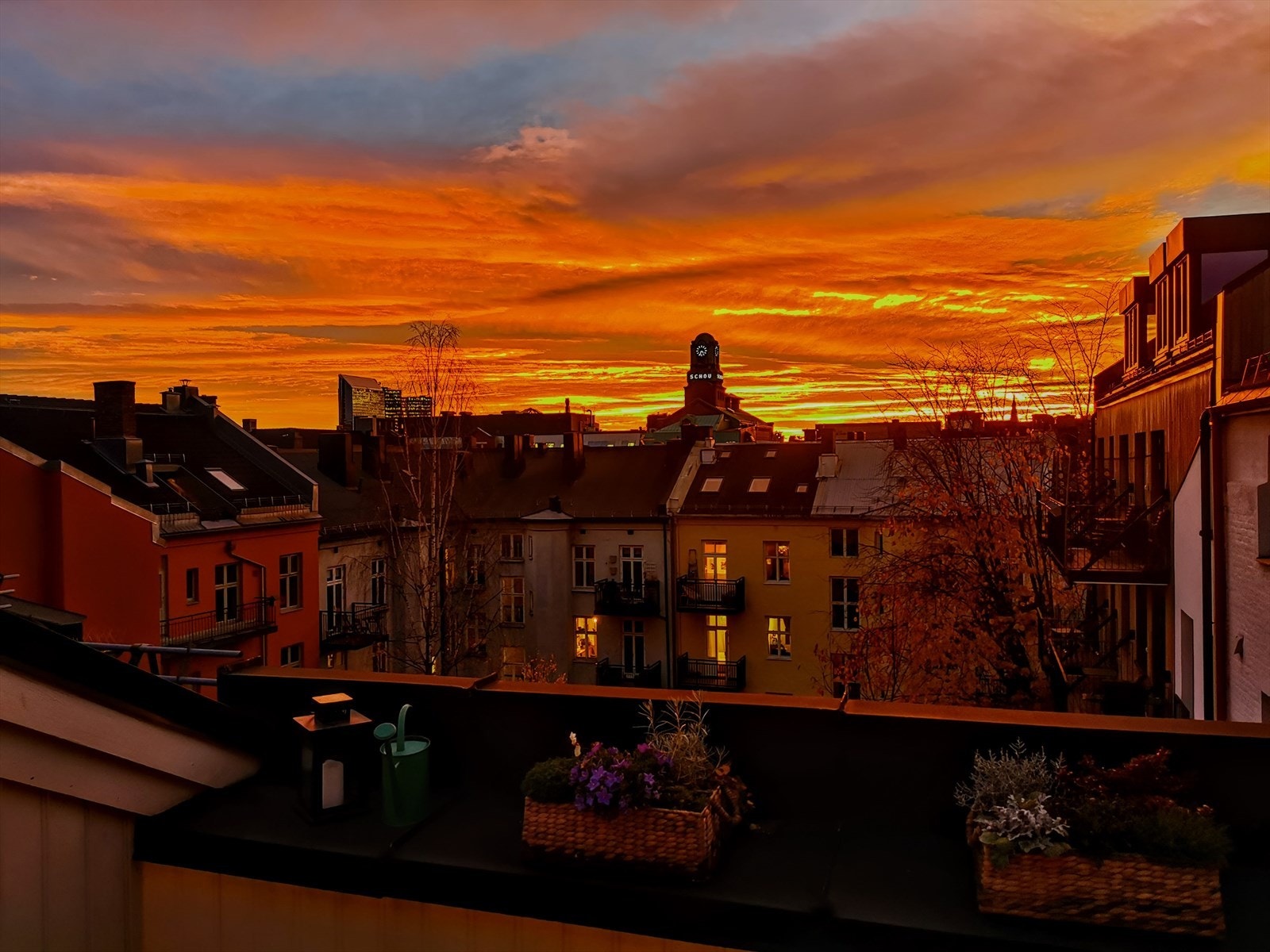 Fantastisk kveldsstemning (Bilde tatt av selger) Galleribilde