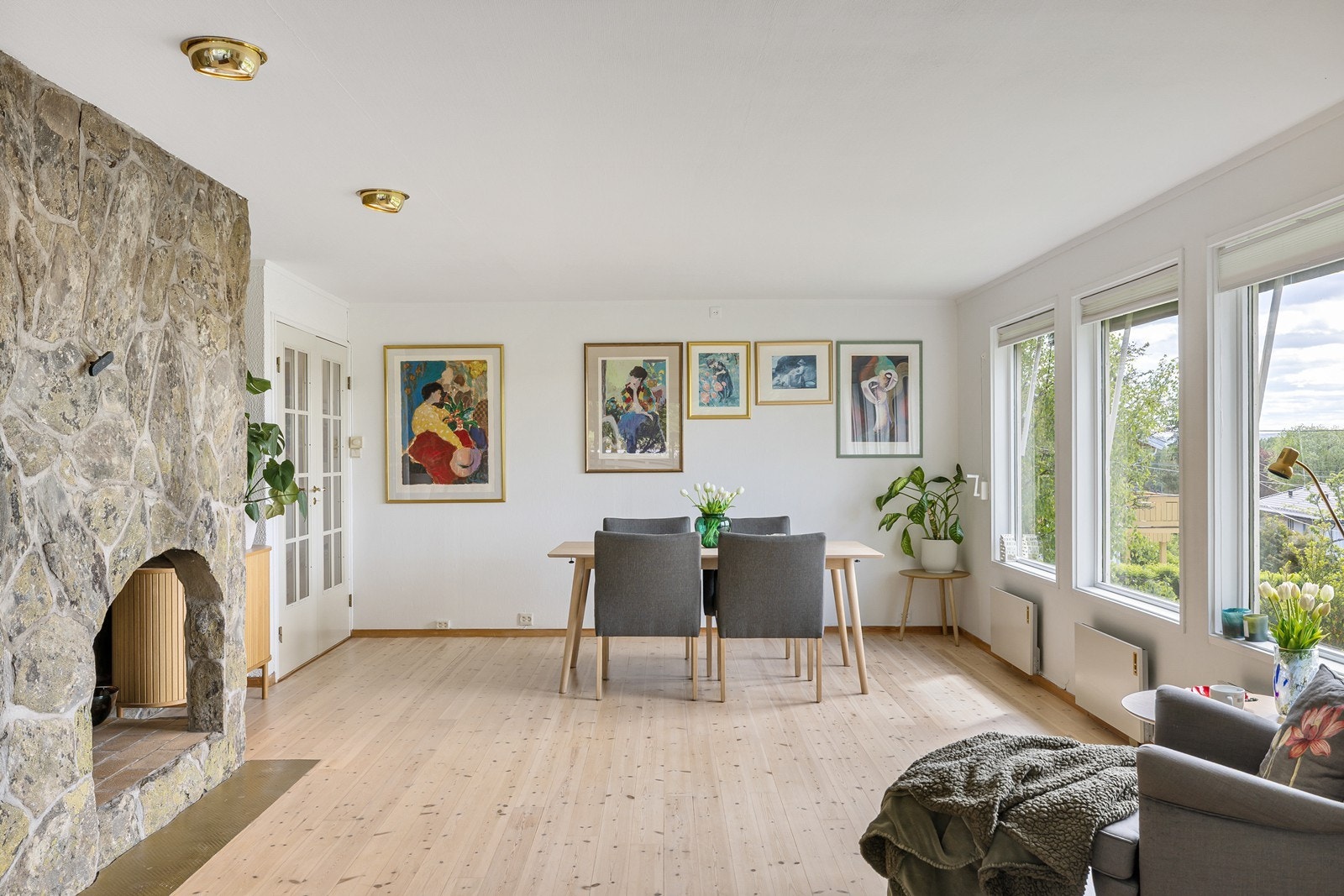 God plass for flere møbleringsmuligheter i ulike soner. Galleribilde