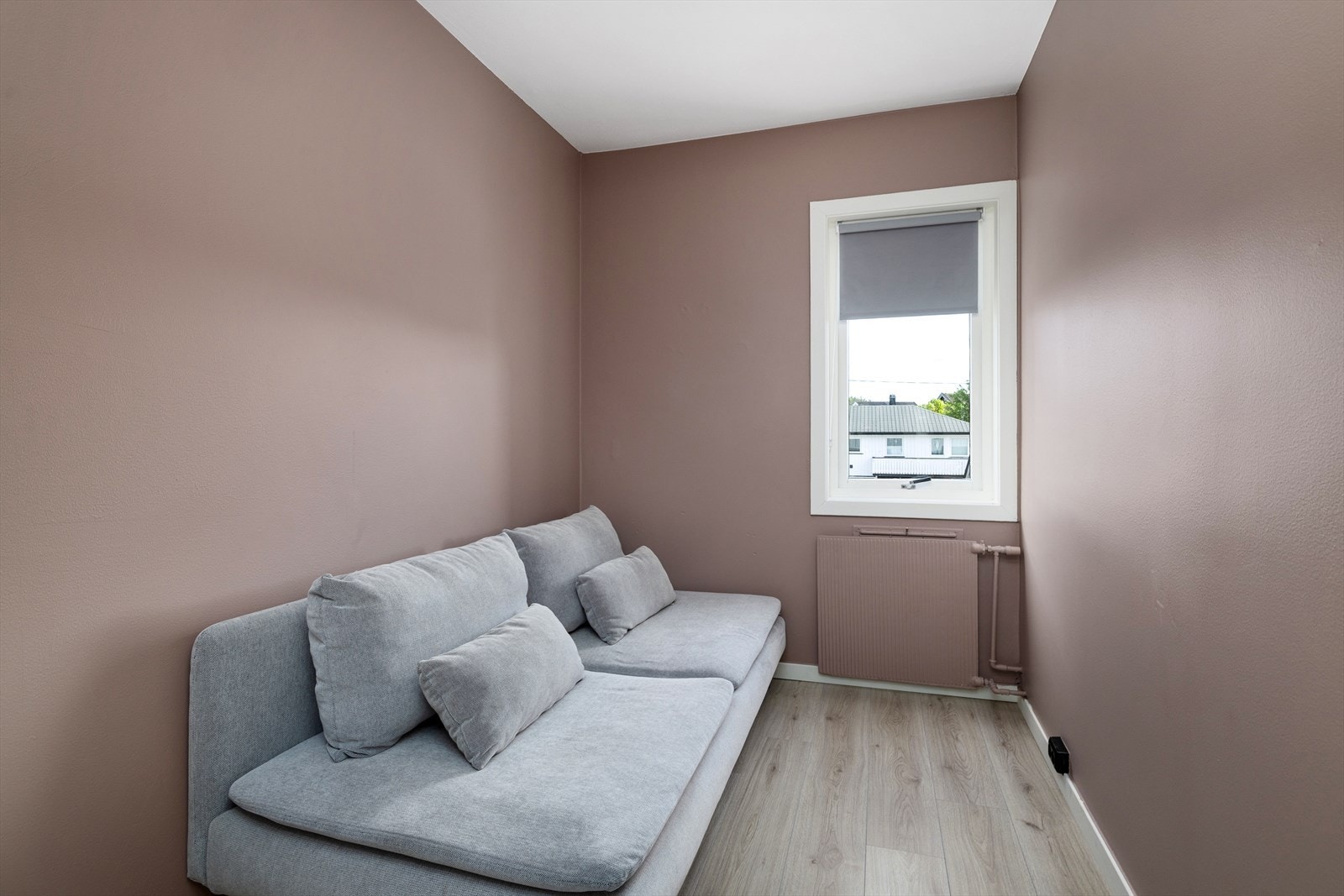 Dette rommet egner seg godt som kontor eller et mindre soverom. Galleribilde