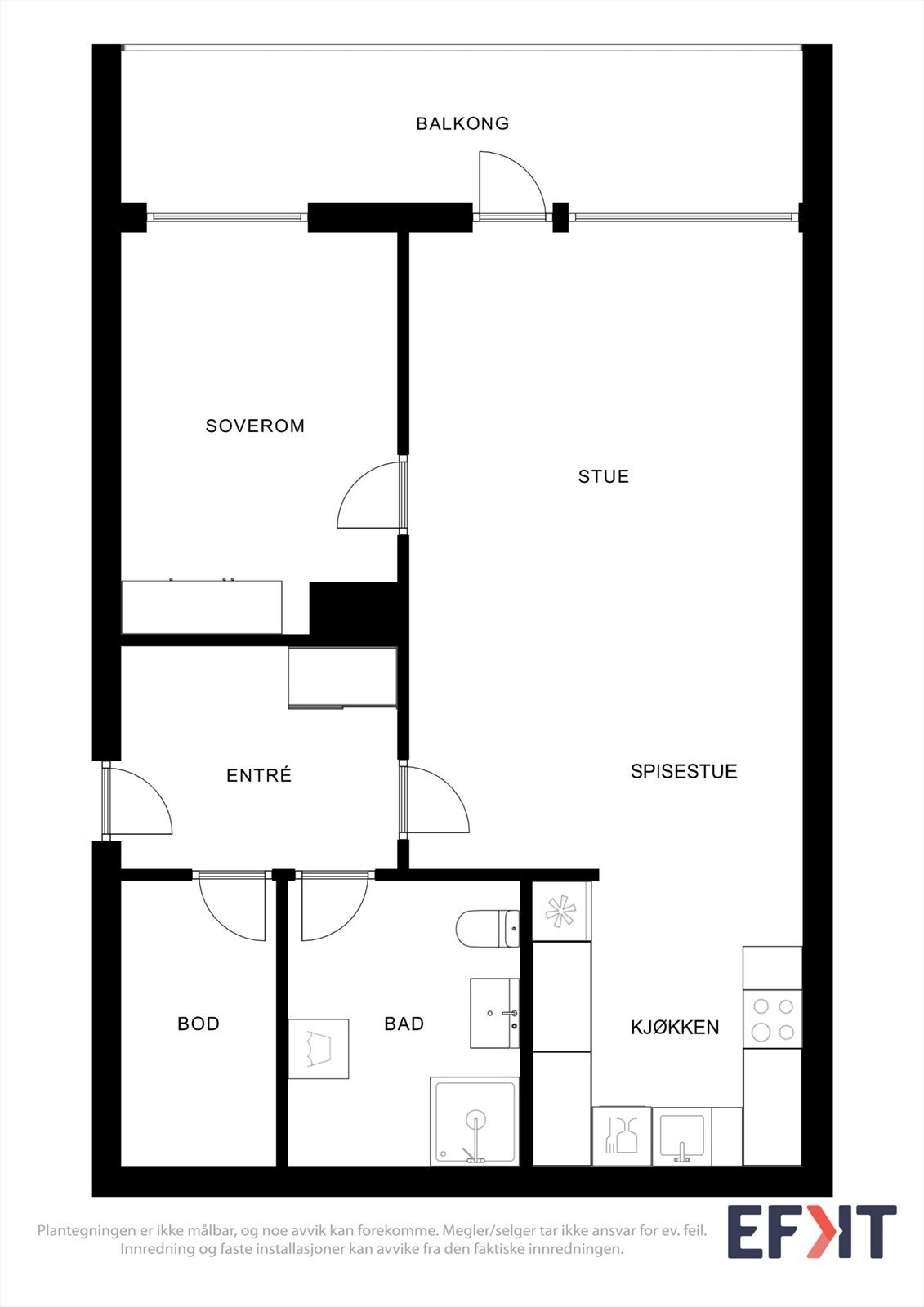 Plantegninger | I tillegg er det ekstern bod på samme plan Galleribilde