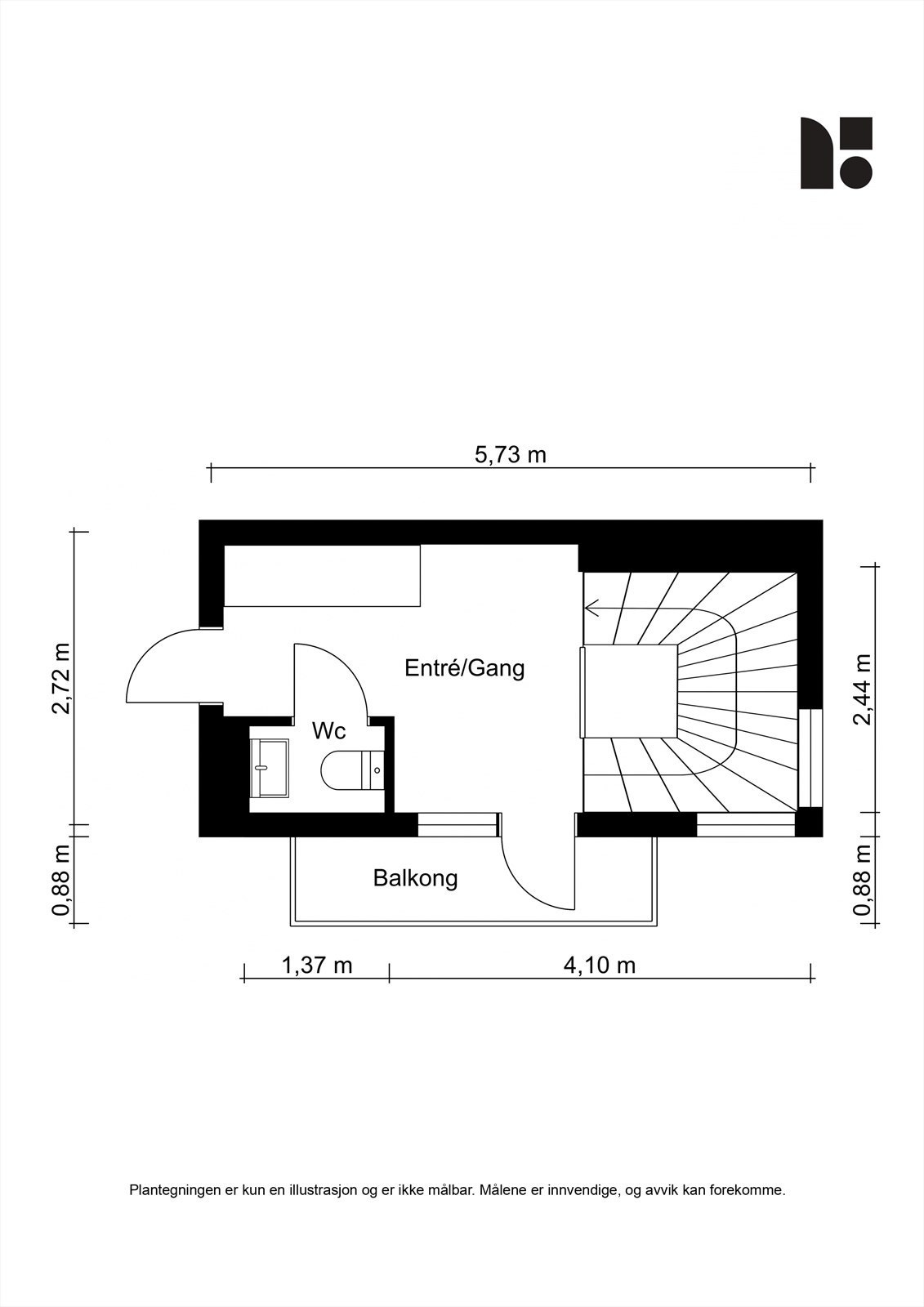 Plantegning - 1. Etasje Galleribilde