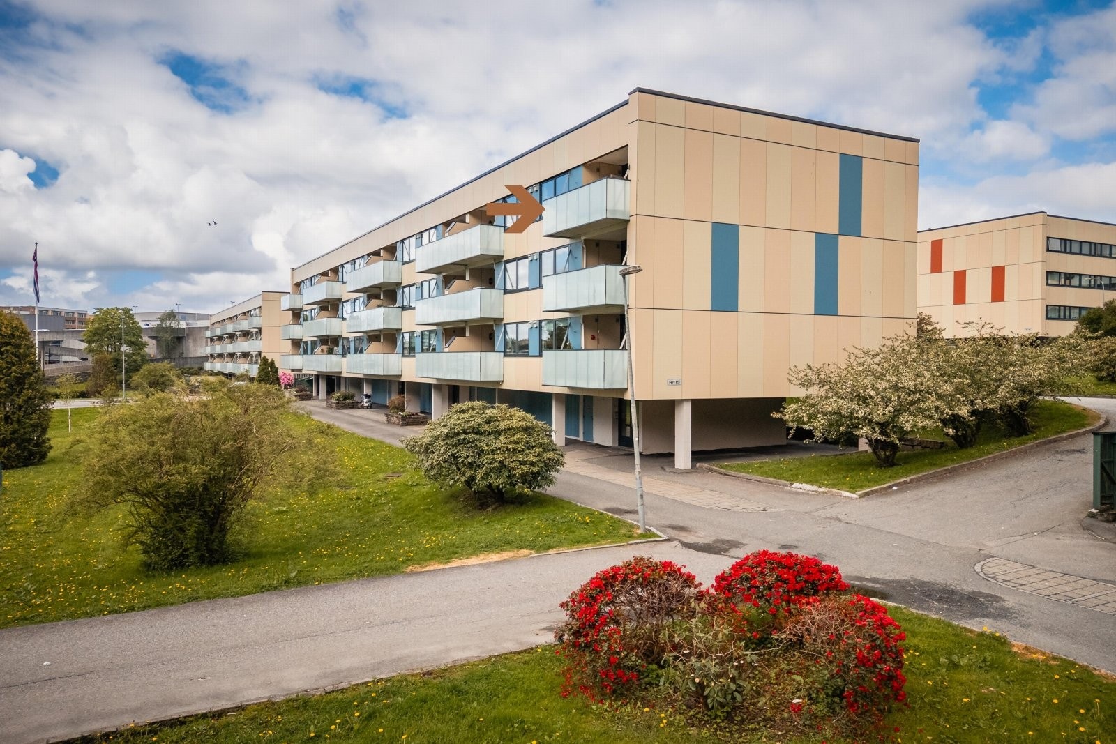 Leiligheten har god beliggenhet i attraktivt område Galleribilde