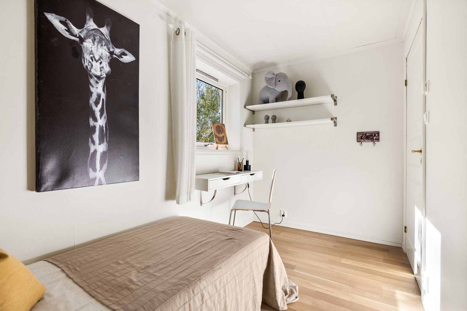 Innredet rom. Galleribilde