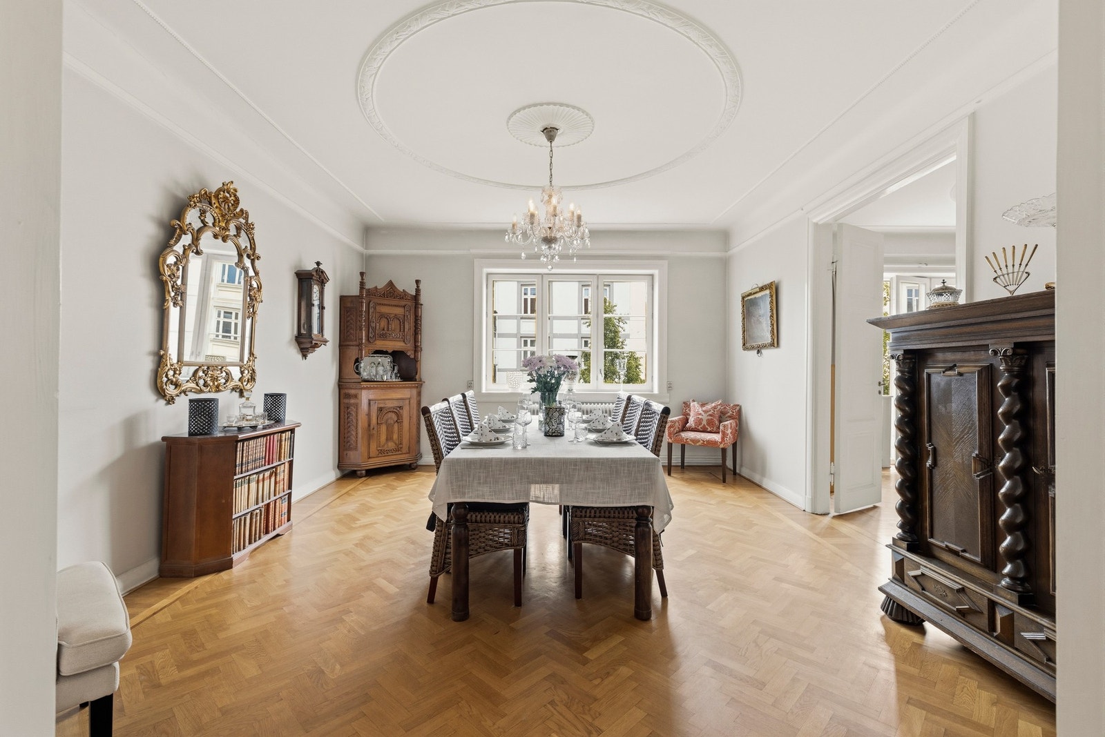 Leiligheten har en fleksibel planløsning slik at antall soverom kan tilpasses etter behov. Galleribilde