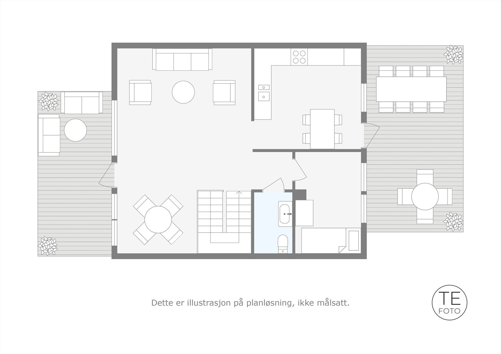 Plantegning for 2.etasje Galleribilde