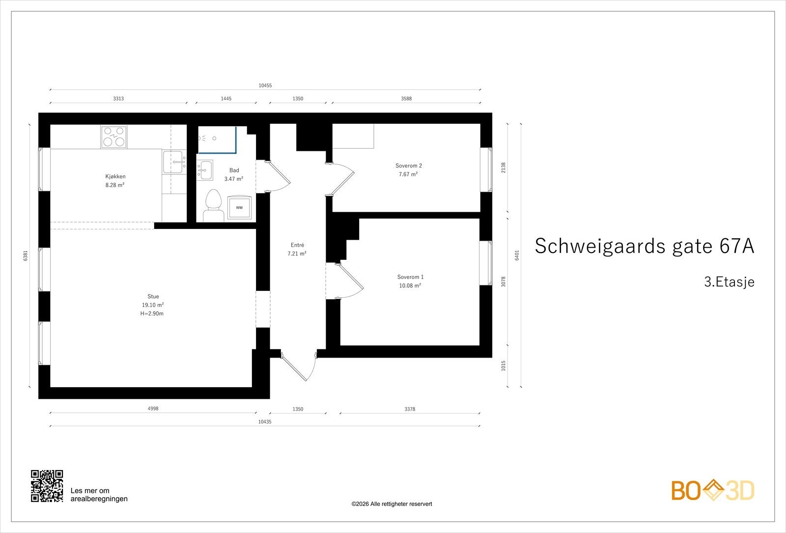 Plantegning. Galleribilde